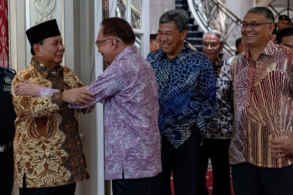 Presiden Prabowo Subianto & Anwar Ibrahim Bahas RI-Malaysia