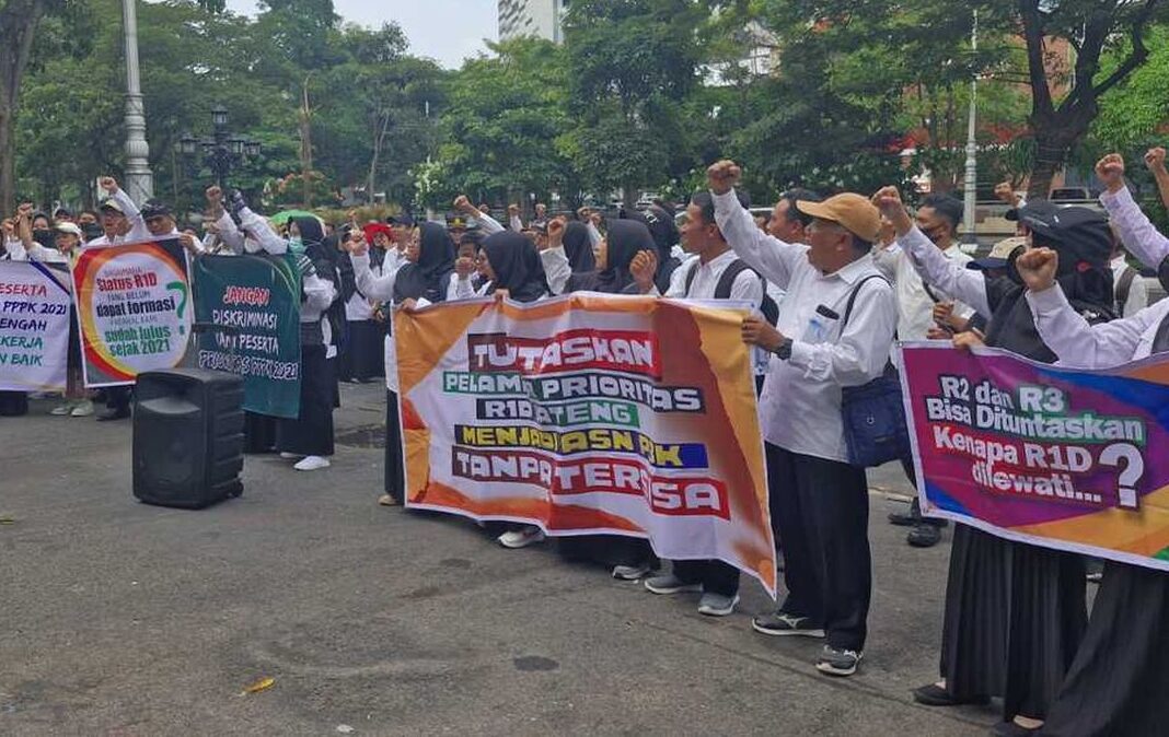 Nasib 1.411 Guru P1 Jateng Terkatung Tanpa Formasi