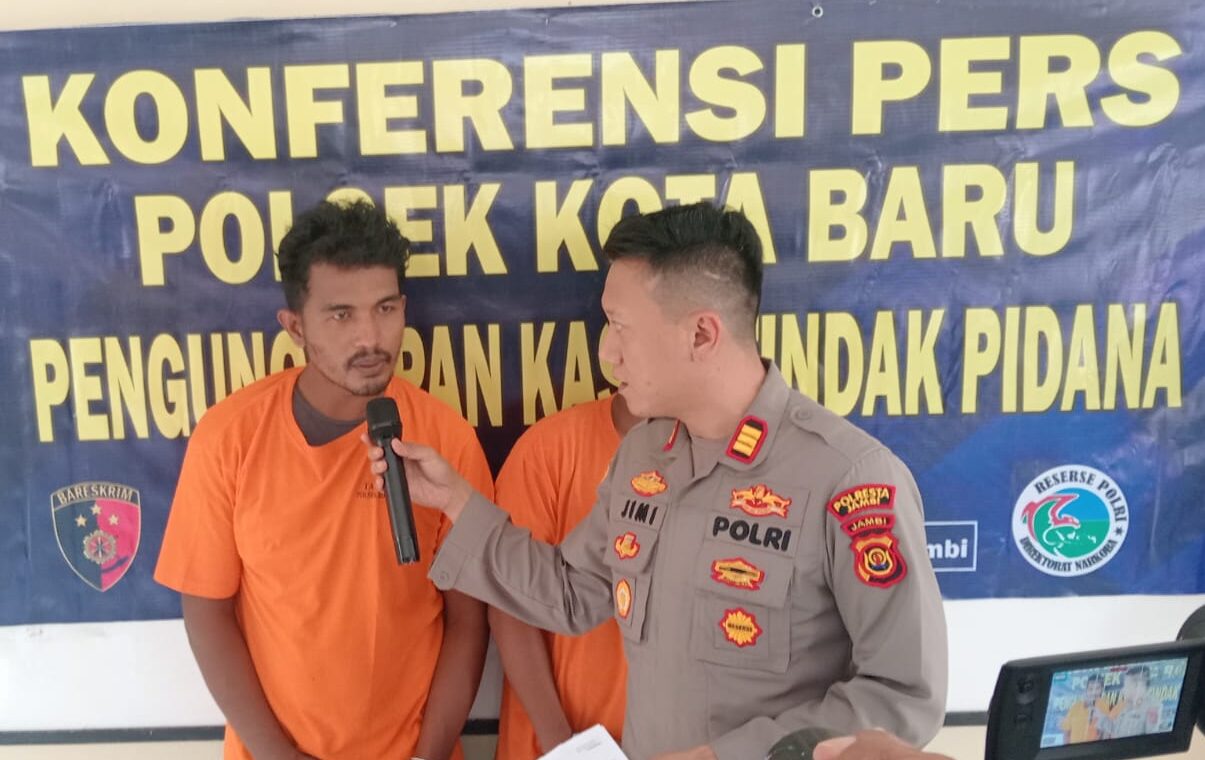 Buron 2 Tahun, Pencuri Alat Pertukangan di Jambi Ditangkap