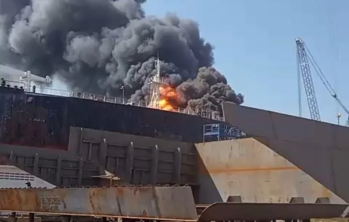 Tanker Meledak di Batam, 5 Pekerja Luka-Luka