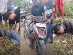 Maling Motor Ditangkap Warga, Sok Pingsan Usai Kecelakaan