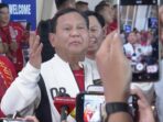 Prabowo Bersyukur Timnas Menang Dua Kali Berturut-turut
