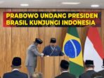 Prabowo Undang Lula ke Indonesia untuk Rayakan Ulang Tahun
