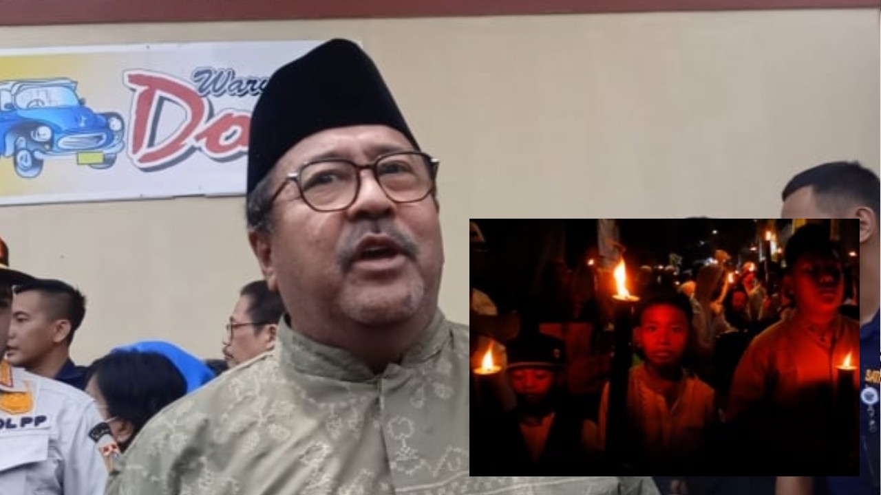 Rano Karno Pimpin Pawai Obor Muharram dan Luncurkan CFN