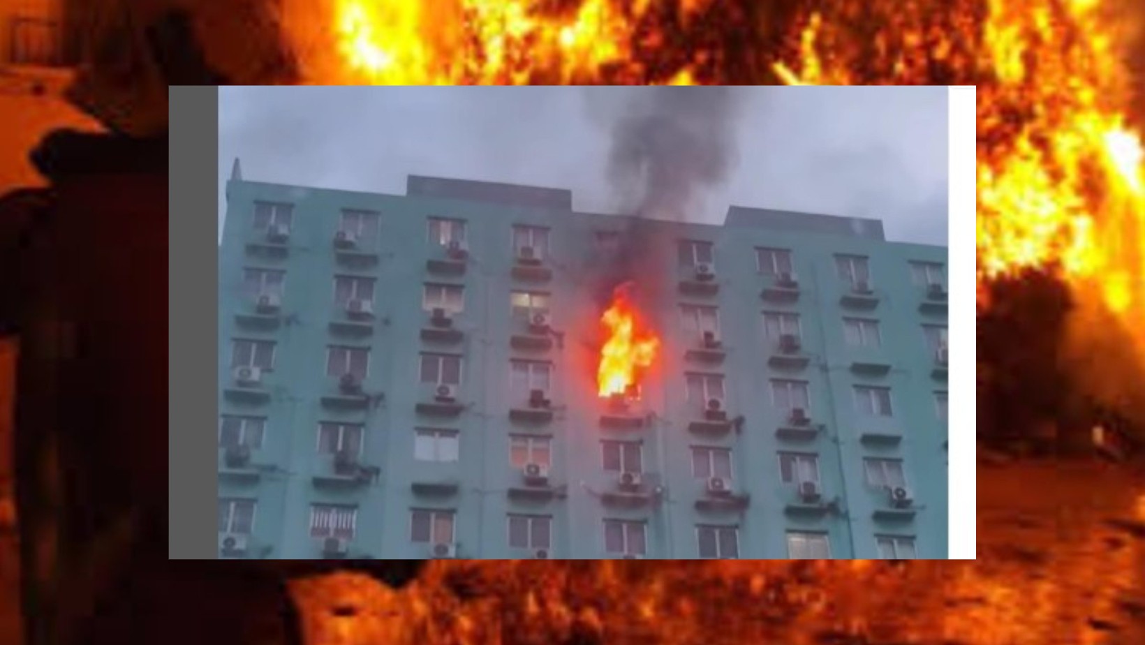 Kebakaran Apartemen City Park, 4 Korban Sesak Napas Dilarikan