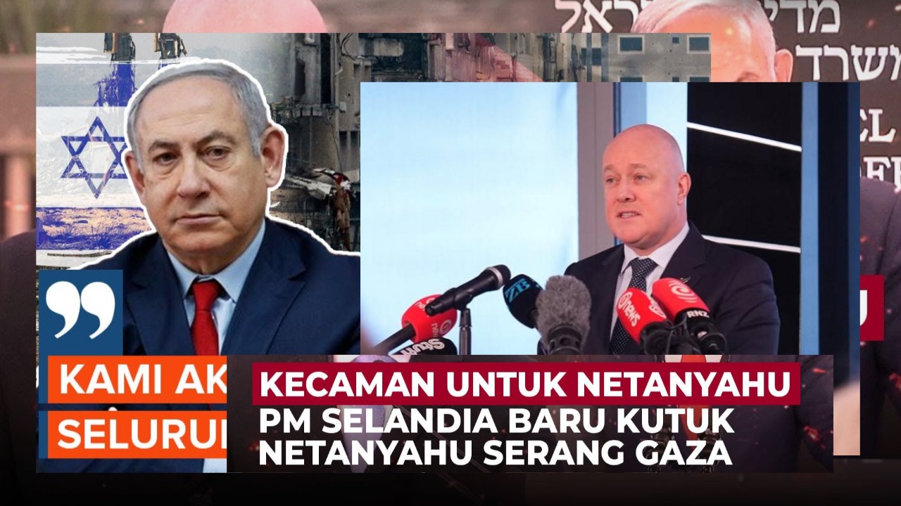 Luxon Nilai Netanyahu Kehilangan Kendali di Gaza