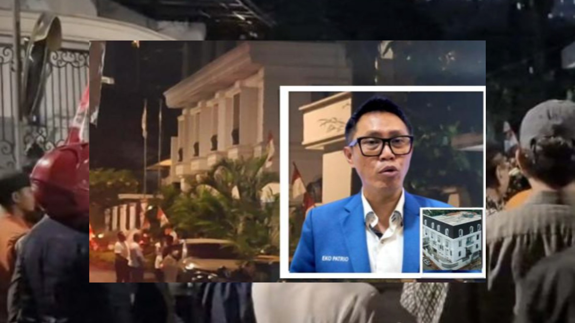 Rumah Eko Patrio di Jakarta Selatan Dijarah Massa
