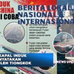Fujian, Kapal Induk Baru China Uji Coba di Perairan Panas