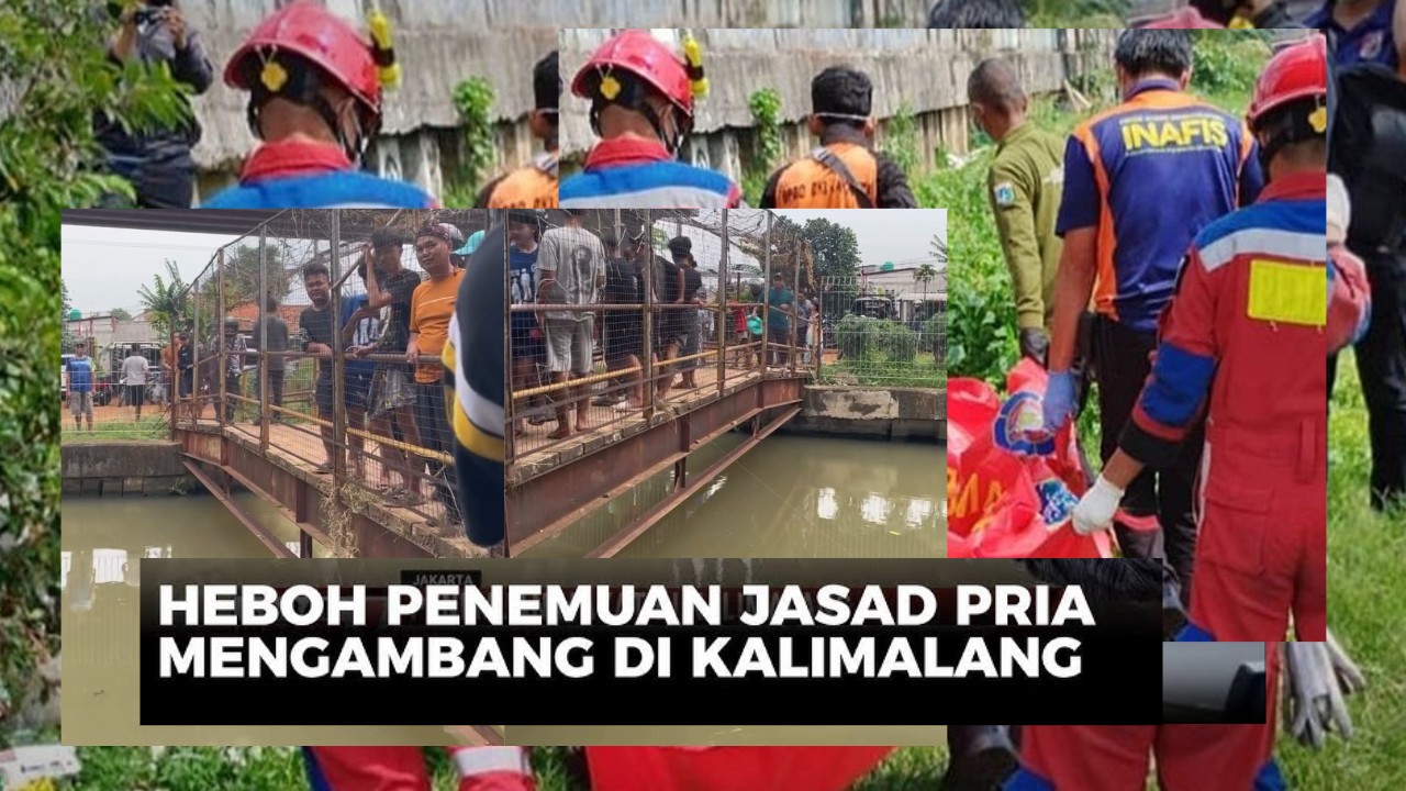 Mayat Pria Misterius Gegerkan Warga di Kalimalang Jaktim