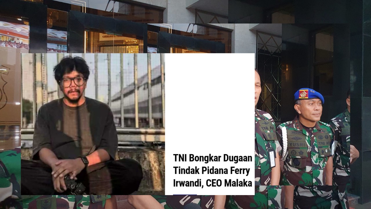 TNI Konsultasi ke Polda, Ferry Irwandi Klaim Belum Tahu Tuduhan