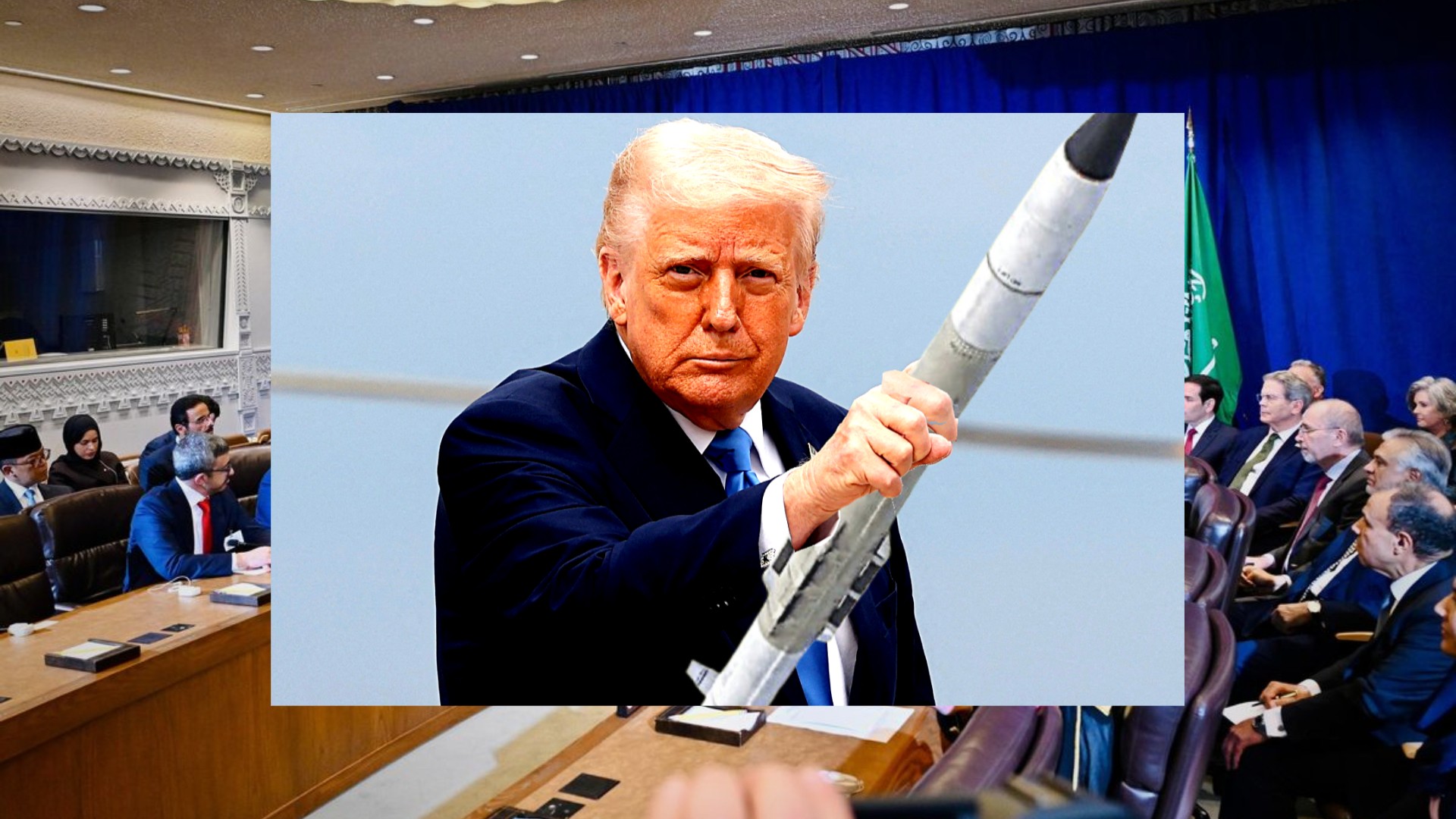 Trump Tegaskan Tolak Aneksasi Tepi Barat di Hadapan Pemimpin Arab