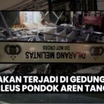 Ledakan Hebat Guncang Gedung Nucleus di Pondok Aren