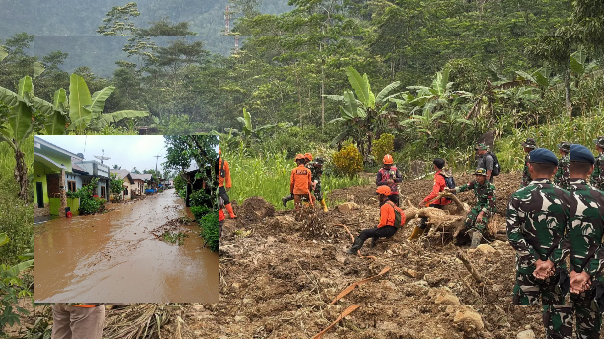 BNPB Gerak Cepat Atasi Longsor dan Buka Akses di Sumut