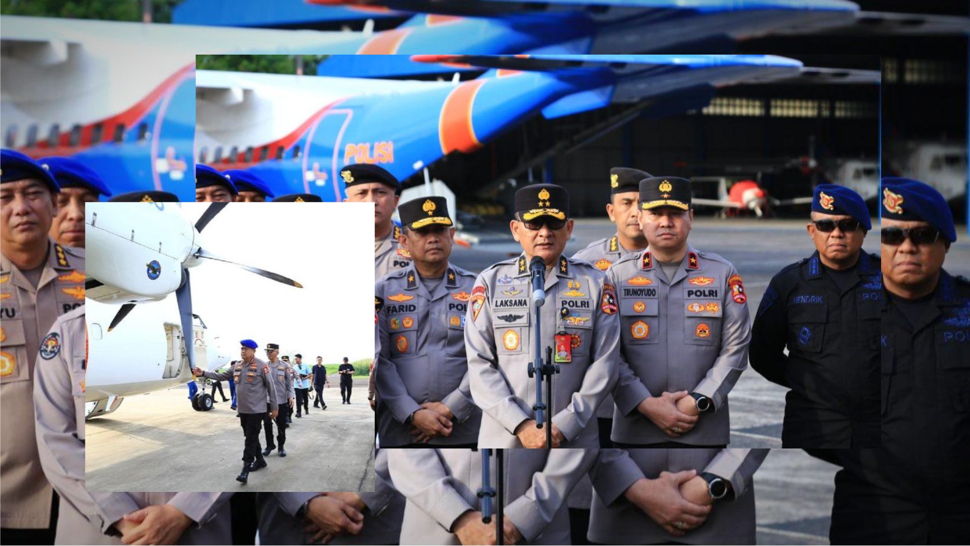 Polri Percepat Bantuan Udara ke Aceh, Sumut, dan Sumbar