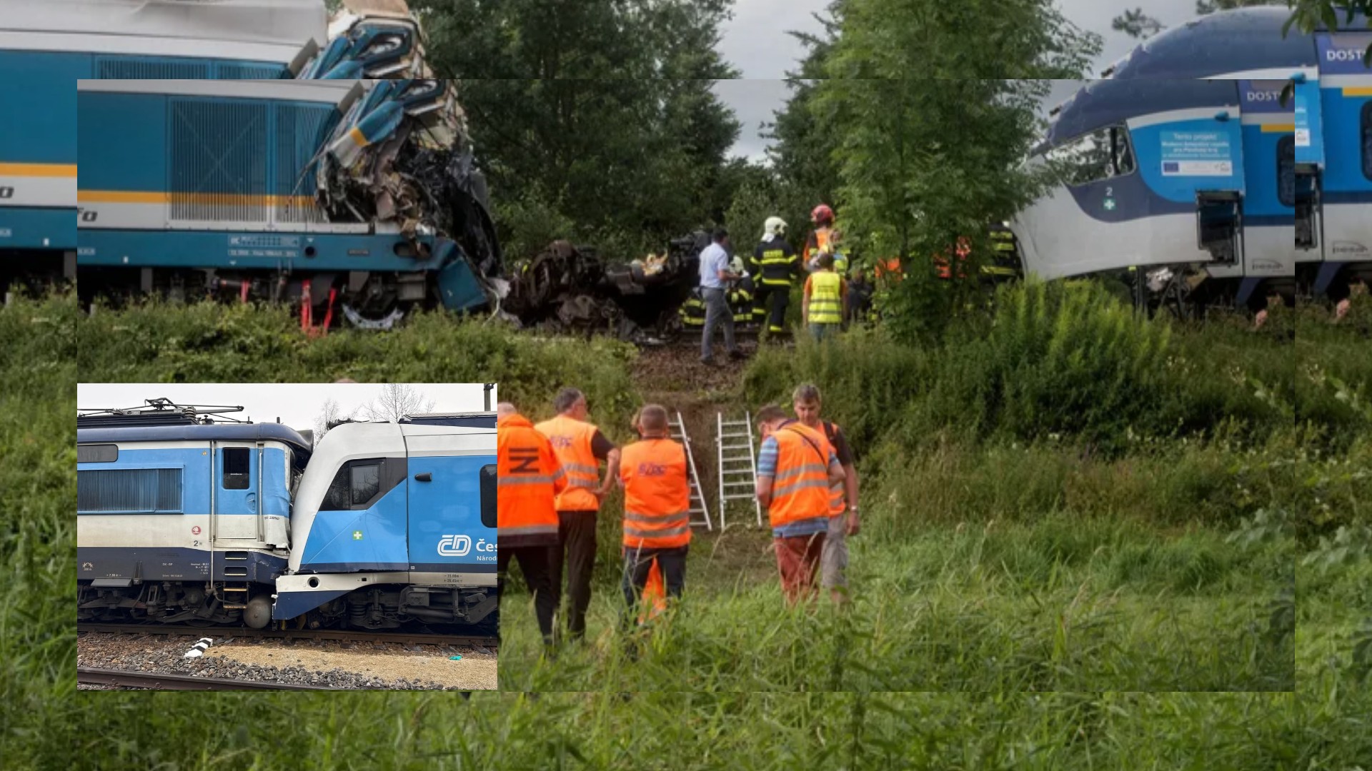 Tabrakan Kereta di Ceko Lukai Puluhan Penumpang