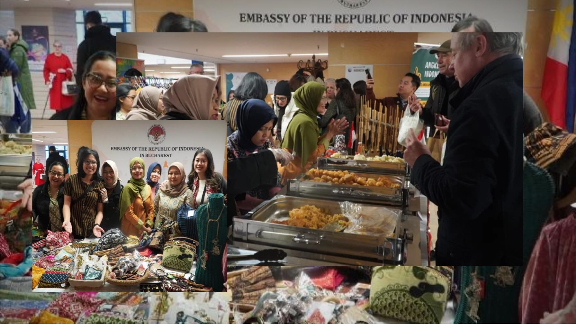 Indonesia Meriahkan Bazar Amal IWA di Bucharest