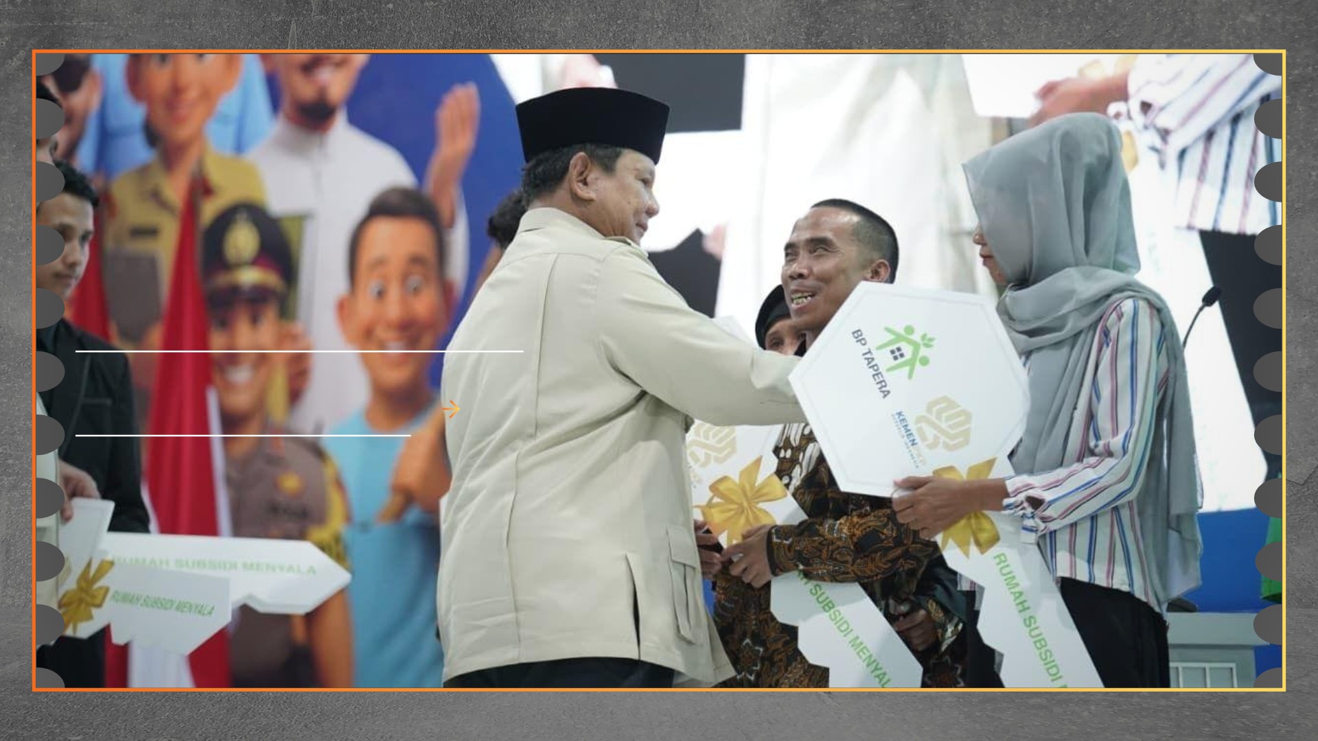 Pedagang Kopi Keliling Miliki Rumah Lewat Program Prabowo