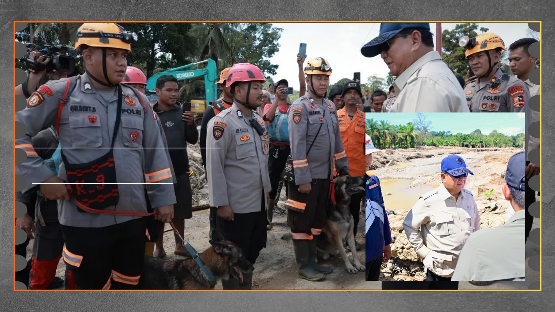 Prabowo Tutup 2025 dengan Tinjau Lokasi Bencana di Sumatera