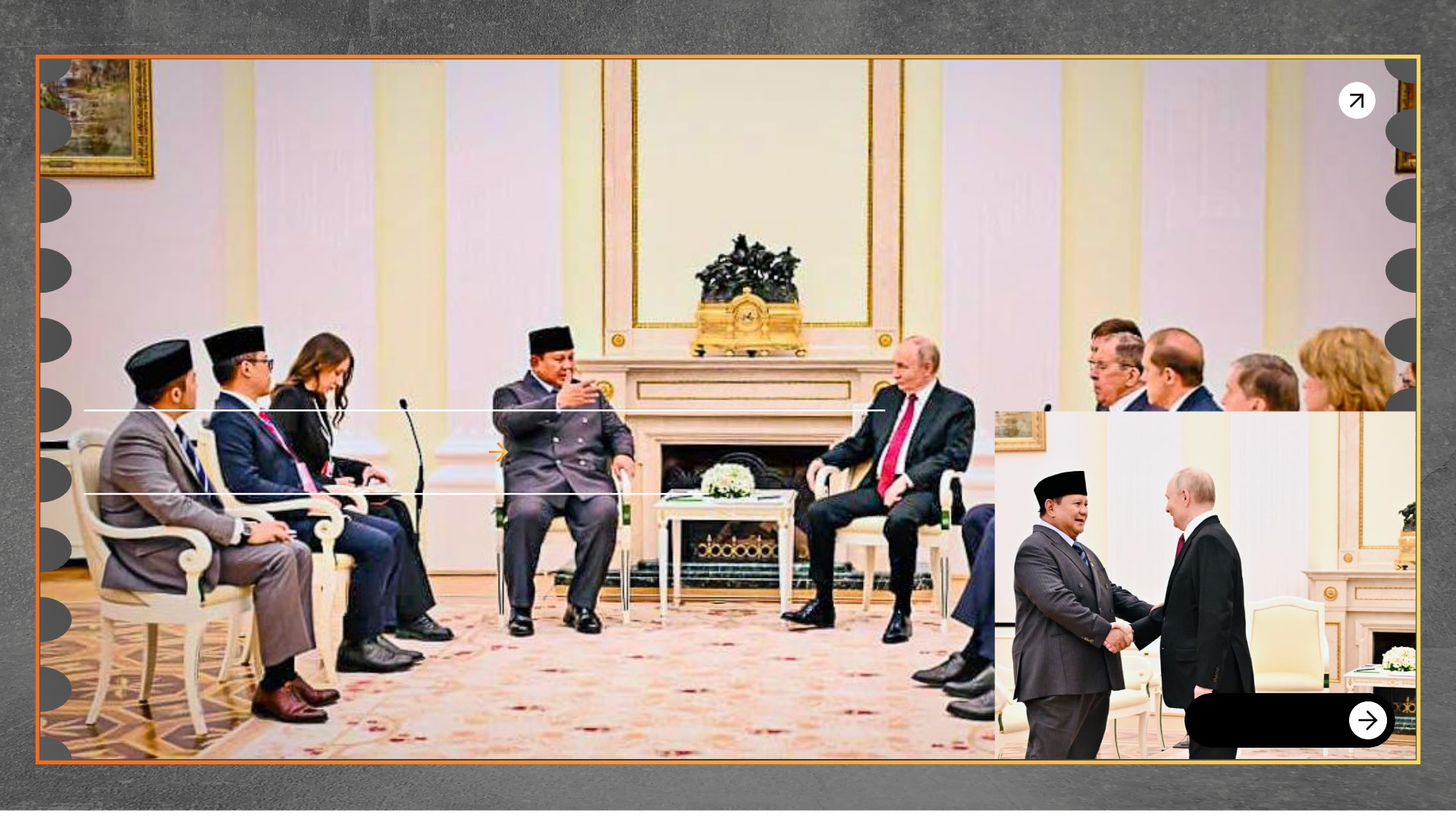 Prabowo Undang Putin ke Indonesia dalam Pertemuan di Moskow