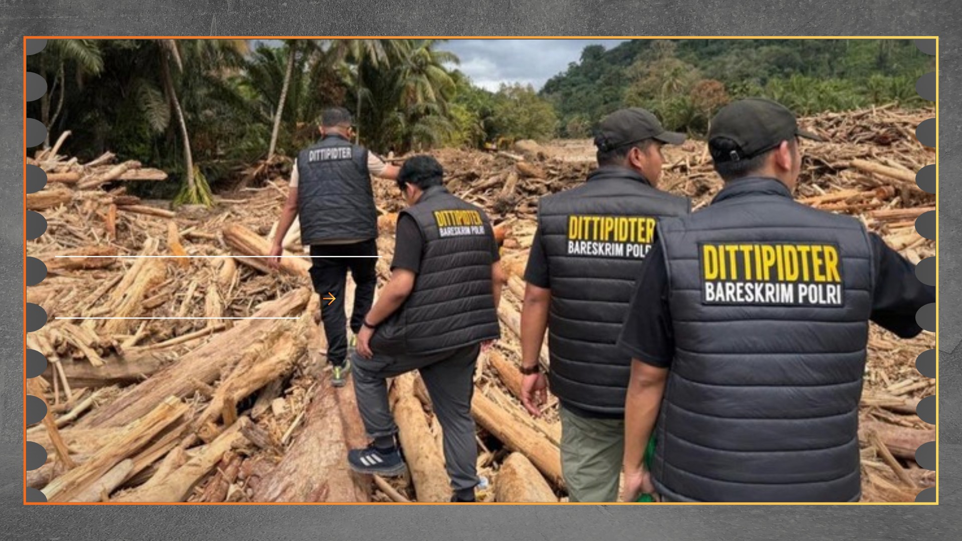Bareskrim Tetapkan Tersangka Individu Kasus Kayu Gelondongan Sumut