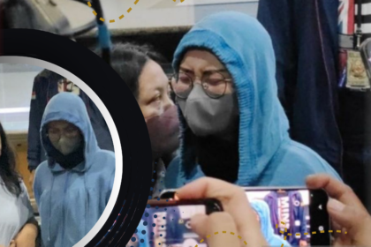 Model AWS Menangis Usai Diperiksa Kasus Hoax