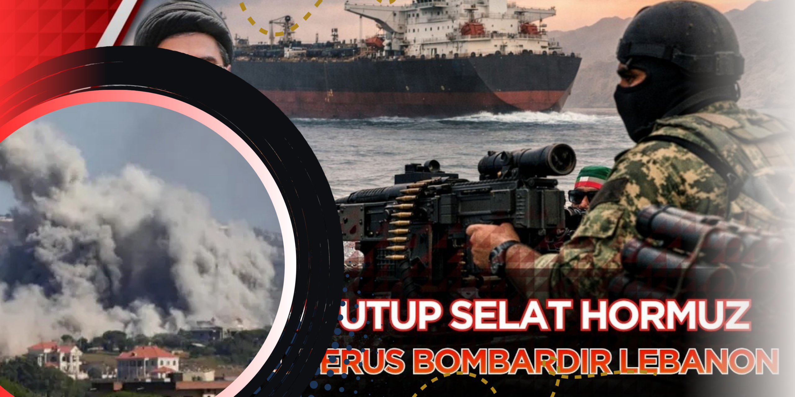 Iran Ancam Tutup Hormuz Usai Serangan Israel ke Lebanon