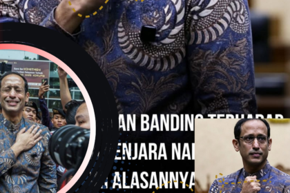 Nadiem Makarim Ajukan Banding atas Vonis 10 Tahun