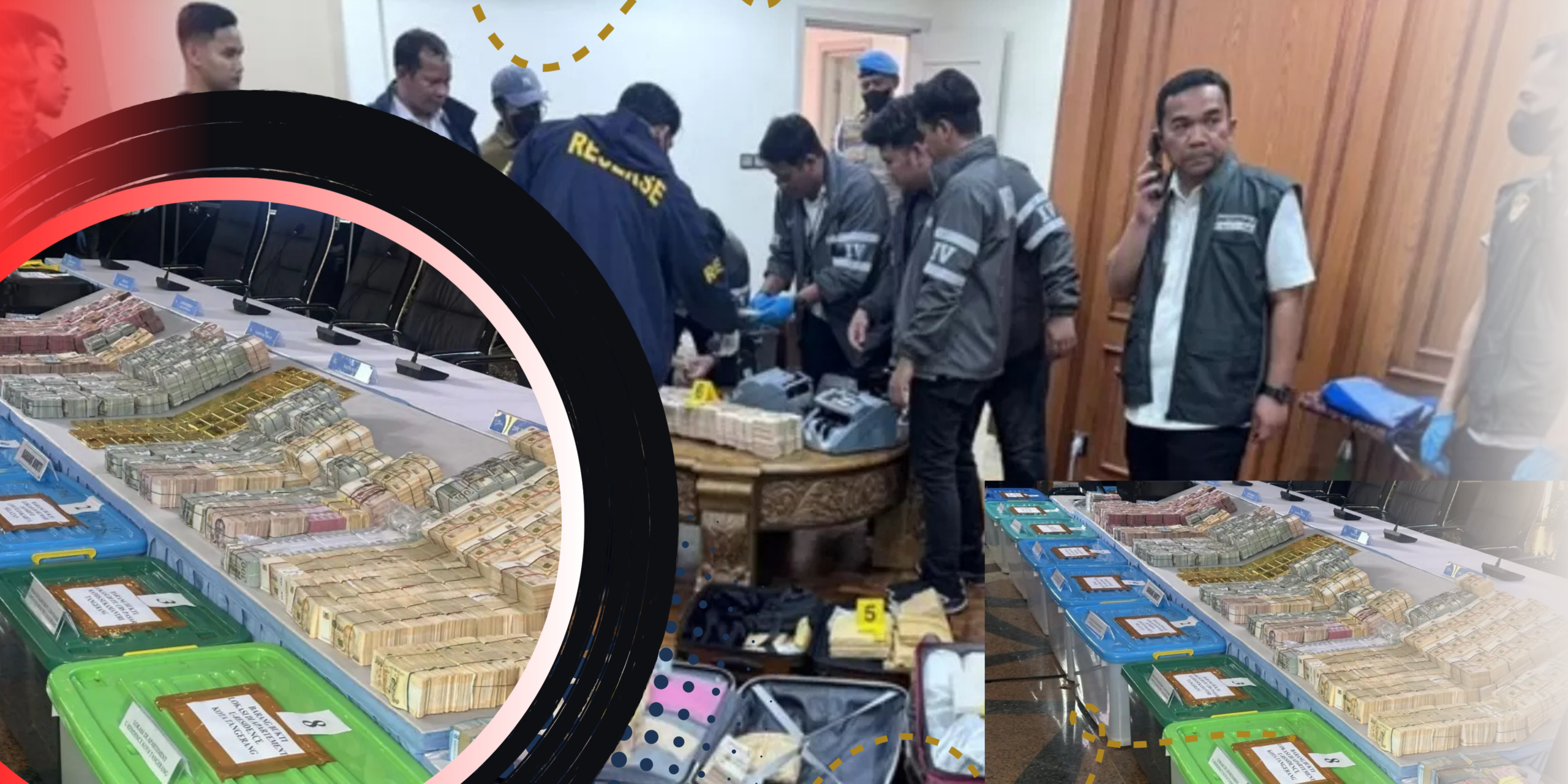 Polisi Sita Emas 74 Kg dan Uang Ratusan Miliar di Kasus TPPU