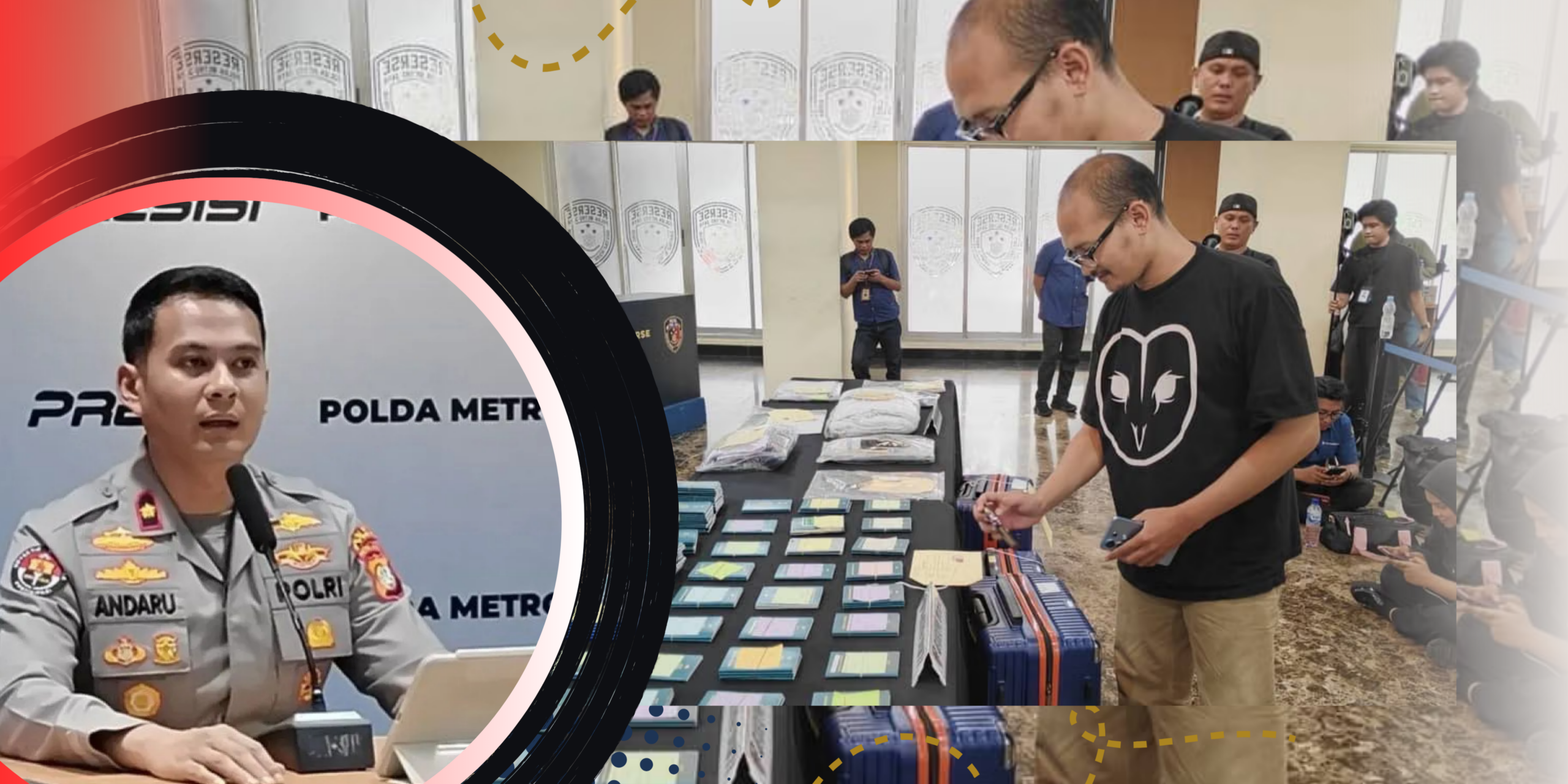 Polisi Sita Rp110 Juta dari Influencer Hanania Travel