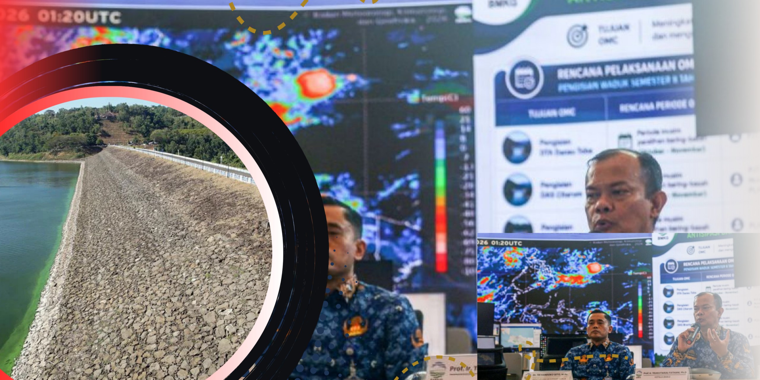BMKG Percepat OMC untuk Isi 240 Bendungan Terdampak El Nino