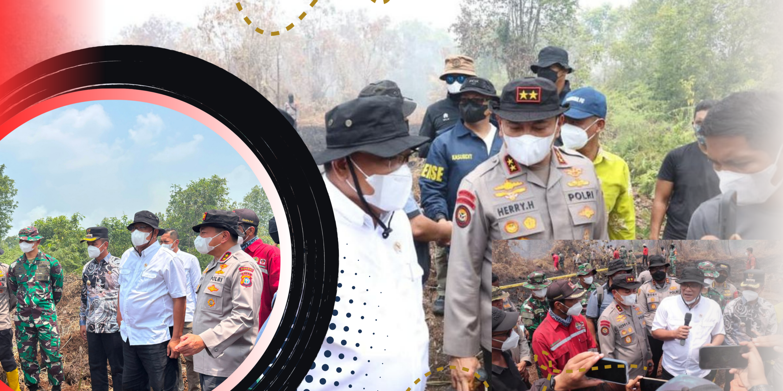 Menteri LH Pantau Karhutla Kampar, Dorong Aksi Menyeluruh
