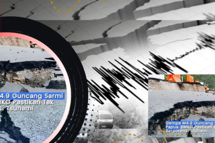 Gempa M4,9 Guncang Sarmi Papua, Ini Kata BMKG