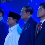 Prabowo dan Gibran Hadiri HUT ke-25 Demokrat