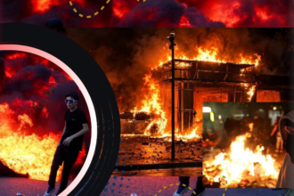 Kerusuhan Albania, Demonstran Bakar Gedung MA dan Bank