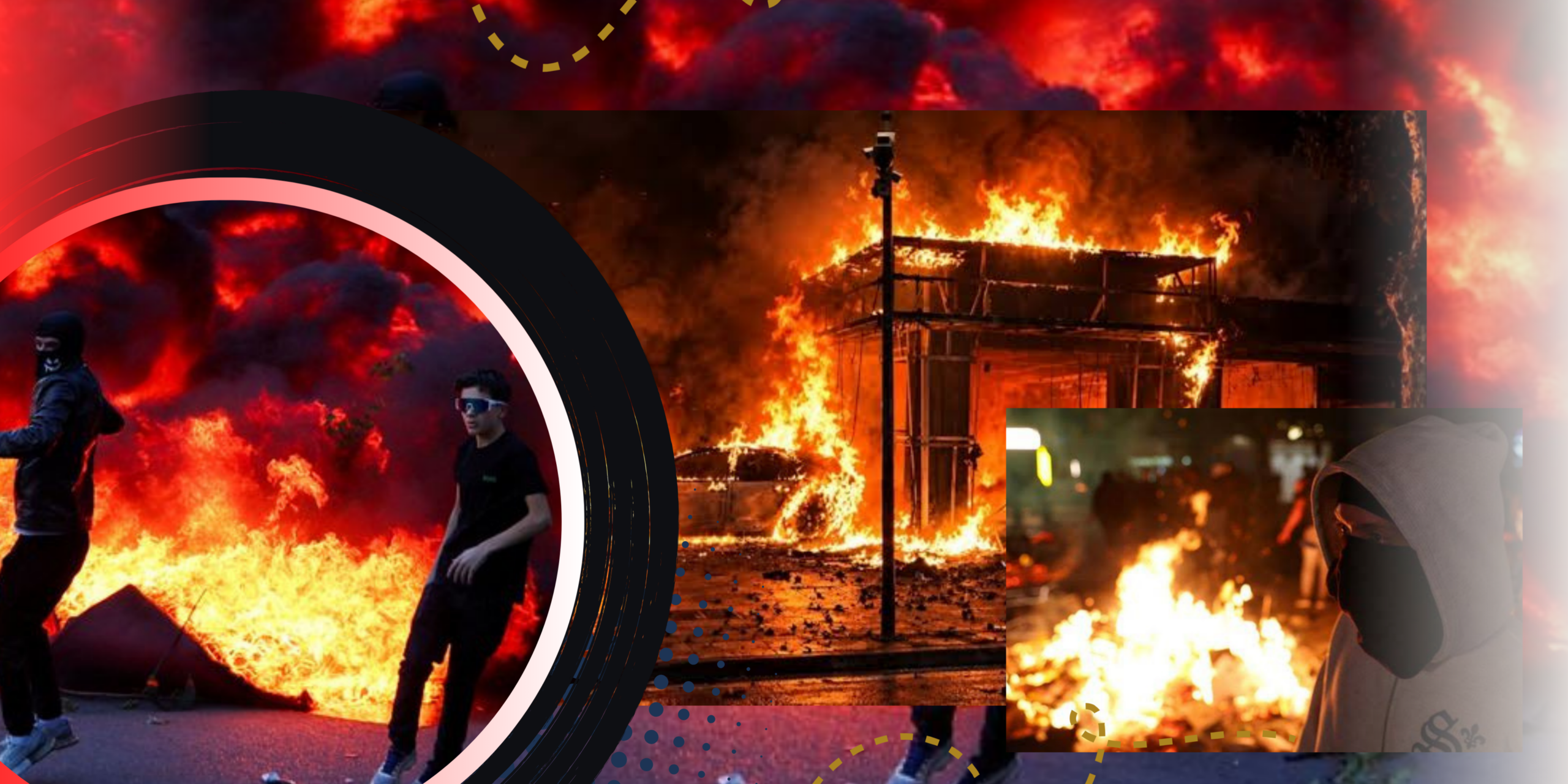 Kerusuhan Albania, Demonstran Bakar Gedung MA dan Bank