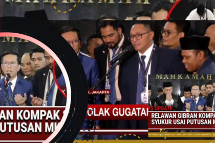 MK Tolak Gugatan Ijazah Gibran, Relawan Gelar Sujud Syukur
